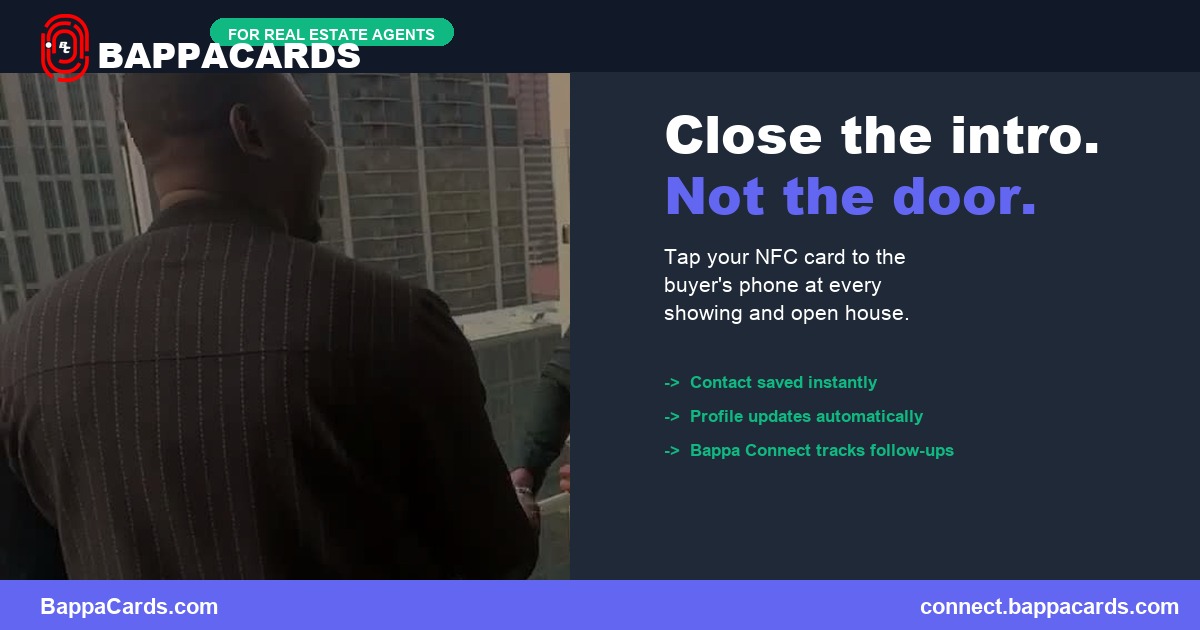 digital business card for real estate agents open house 2026