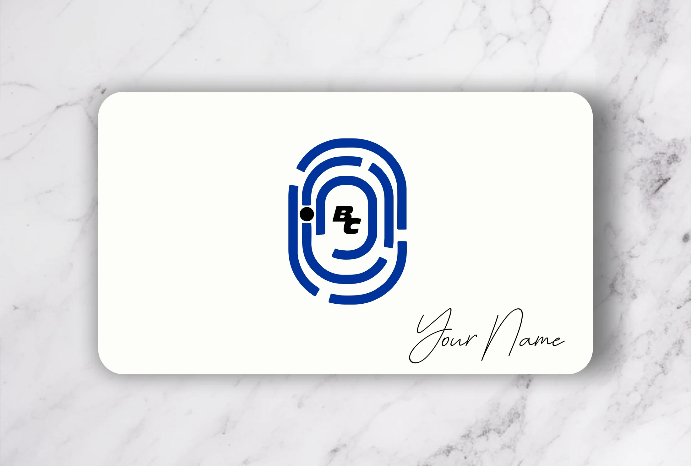 Bappa Preferred NFC-enabled business card with signature BappaCards black design - Essential collection